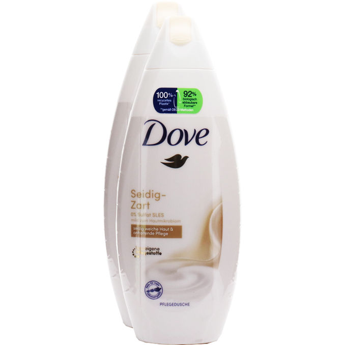 Dove Pflegedusche Seidig-Zart, 2er Pack