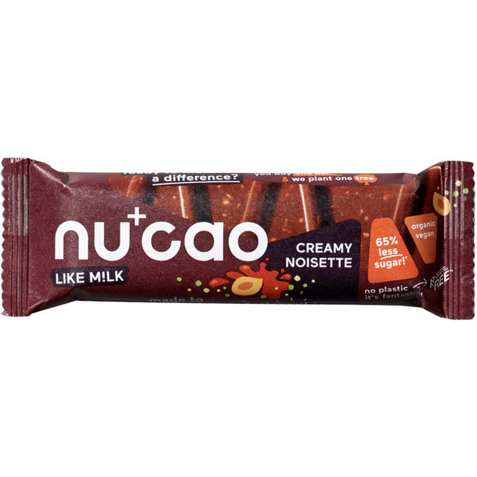 nucao BIO Schokoriegel Creamy Noisette