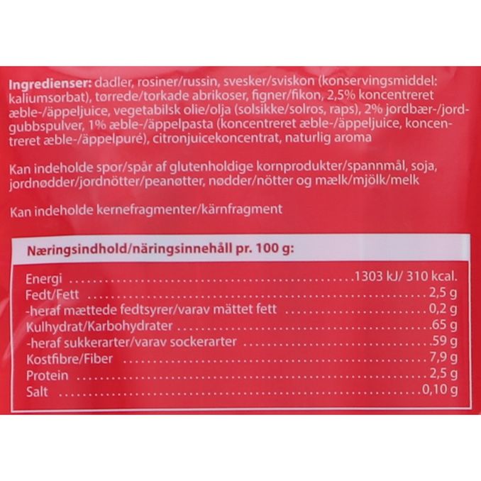 House of Denmark Fruktstänger Äpple & Jordgubb