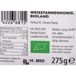 Walter Lang Bio Weisstannenhonig