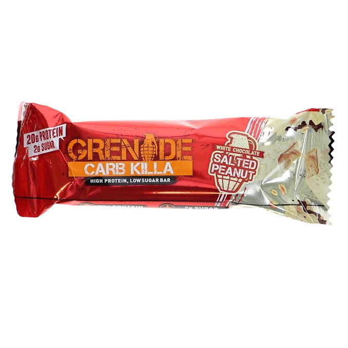 Grenade Carb Killa Protein bar White Chocolate Salted Peanut 60g