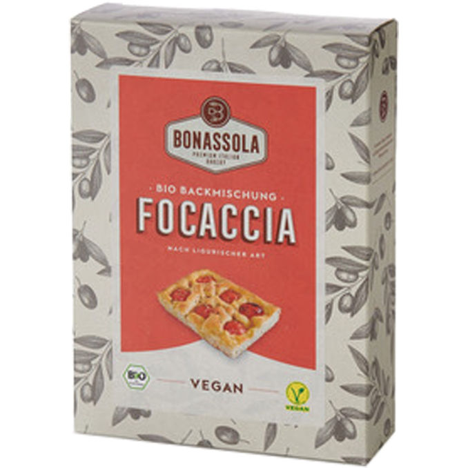 Bonassola Bio Backmischung Focaccia 