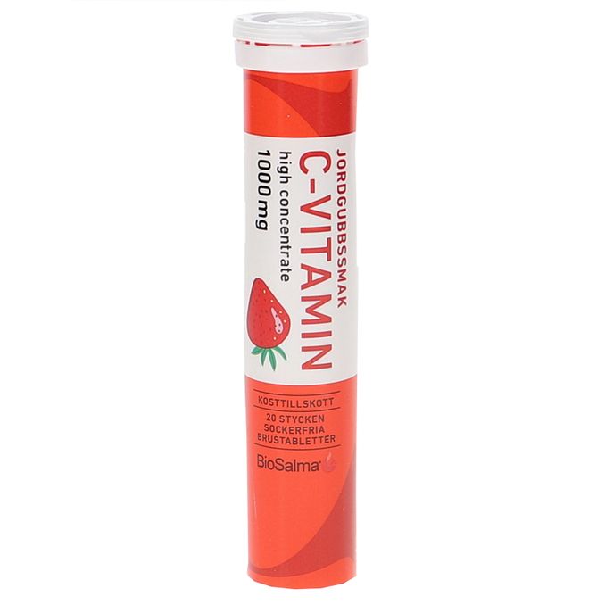 BioSalma C-Vitamin Jordgubbe