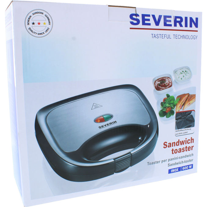 Severin Smörgåsgrill Rostfri 
