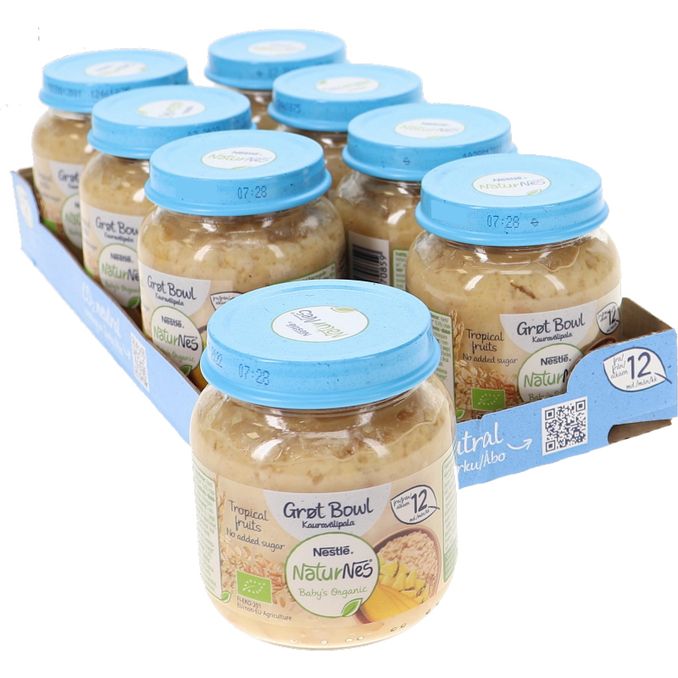 Nestlé Gröt Tropical Fruits 8-Pack