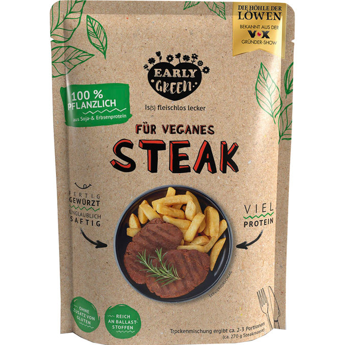 Early Green Fertigmischung für veganes Steak
