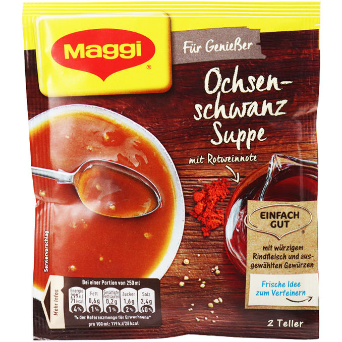 Maggi Ochsenschwanz Suppe