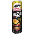 Pringles Sizzlin Spicy BBQ 