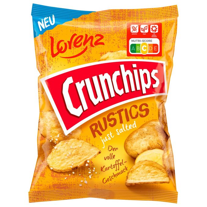 Lorenz Crunchips Rustics Salted