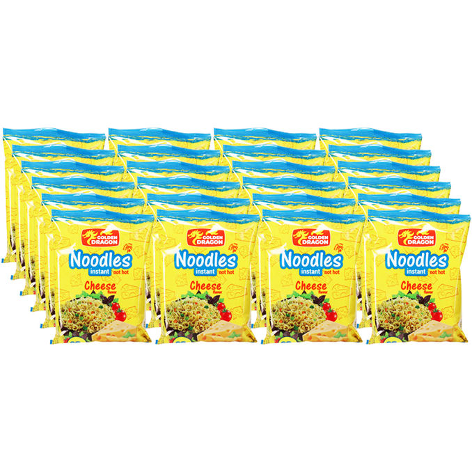 Golden Dragon Instantnudeln Cheese, 24er Pack