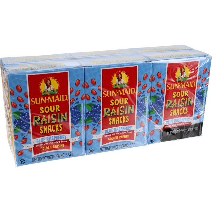 Sun Maid Russin Hallon 6-pack