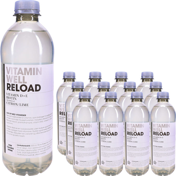 Vitamin well Vitamin Well Reload D-vitamin Magnesium 12-pak