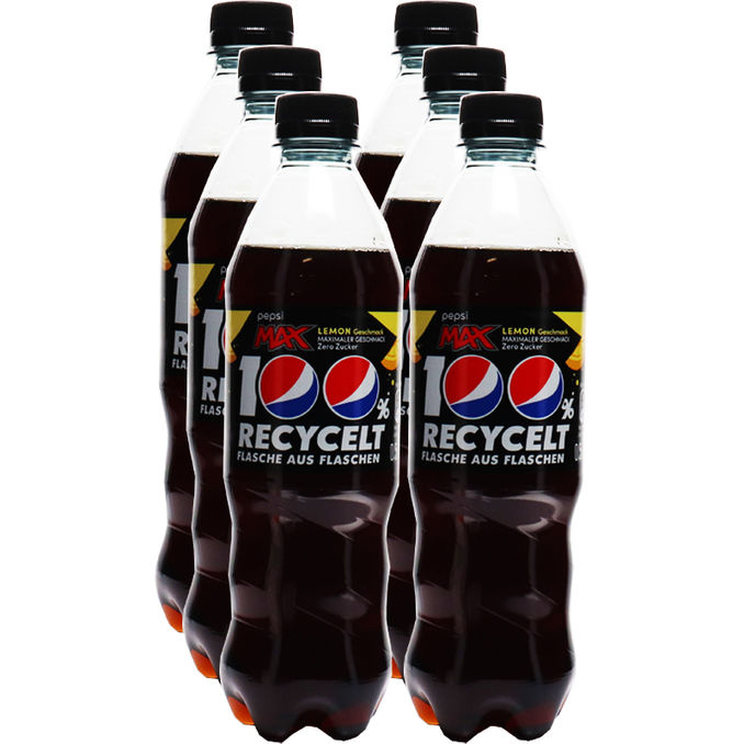 Pepsi Max Lemon, 6er Pack (EINWEG) zzgl. Pfand