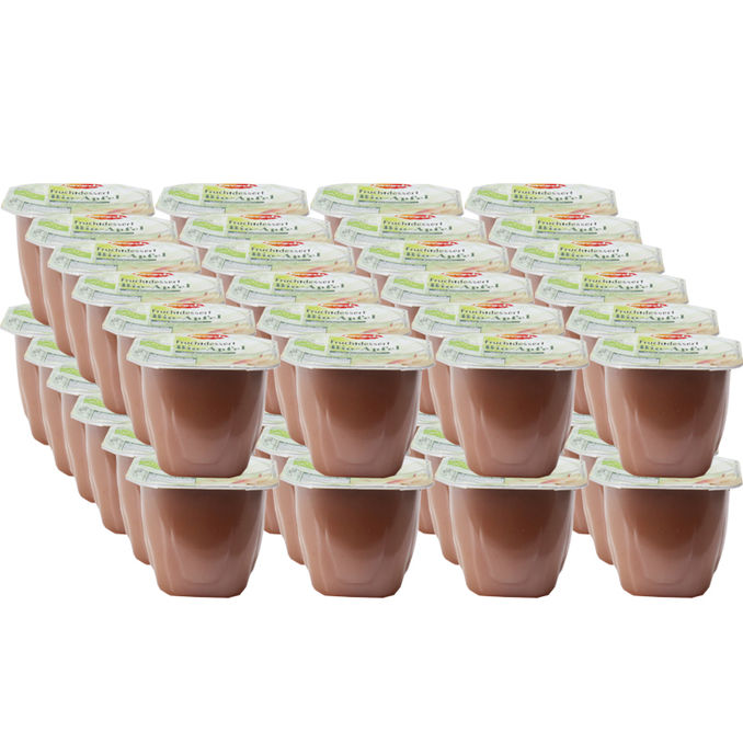Favorit BIO Fruchtdessert Apfel, 48er Pack