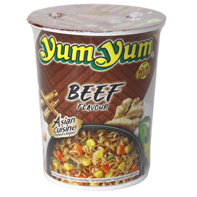 Yum Yum Instant Nudeln Cup Rind