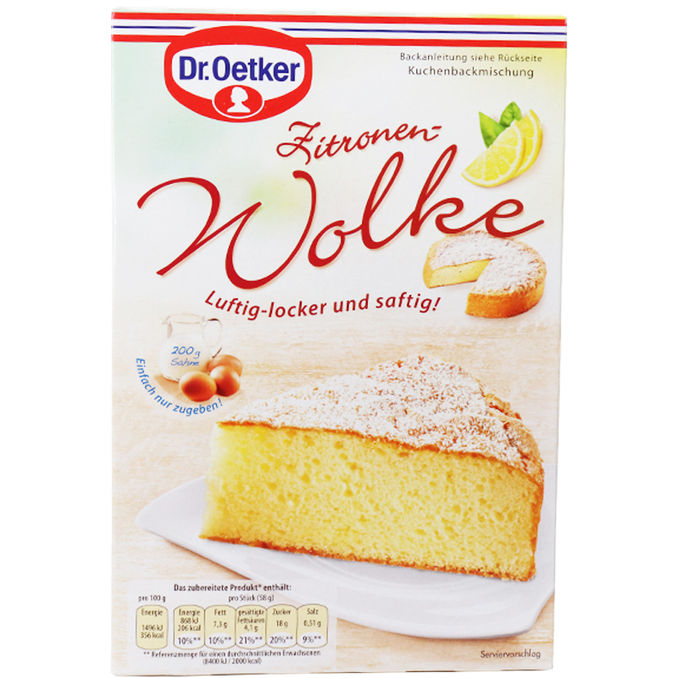 Dr. Oetker Zitronen-Wolke
