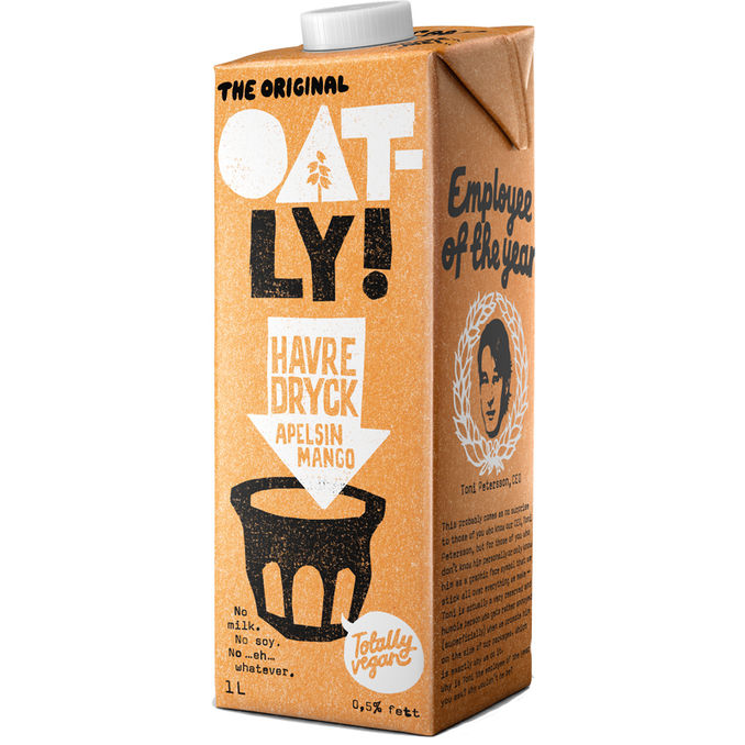 Oatly Havredryck Apelsin & Mango