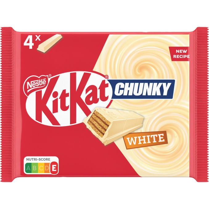 KitKat Chunky White, 4er Pack
