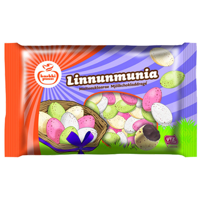 Karkkipussi Chokladägg