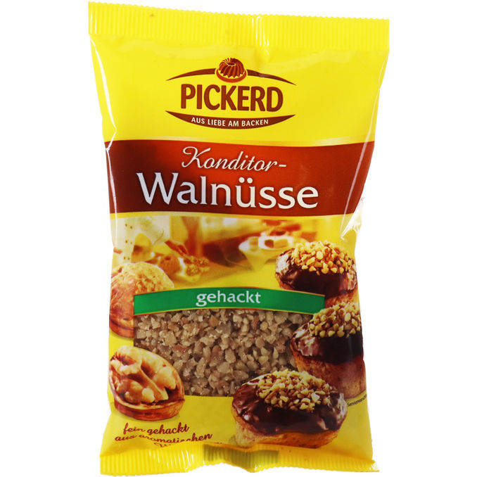 Pickerd Walnüsse gehackt