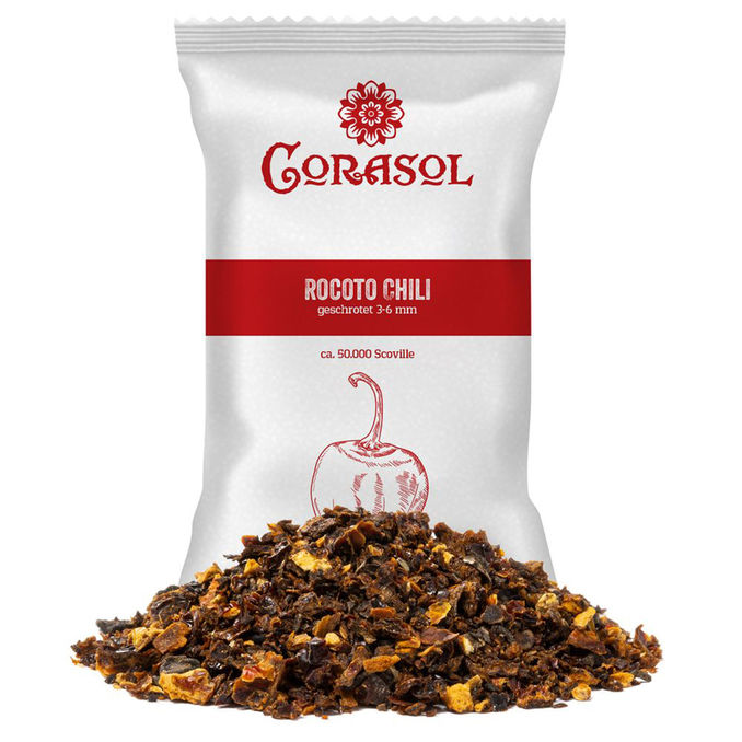 Corasol Rocoto Chili (geschrotet)