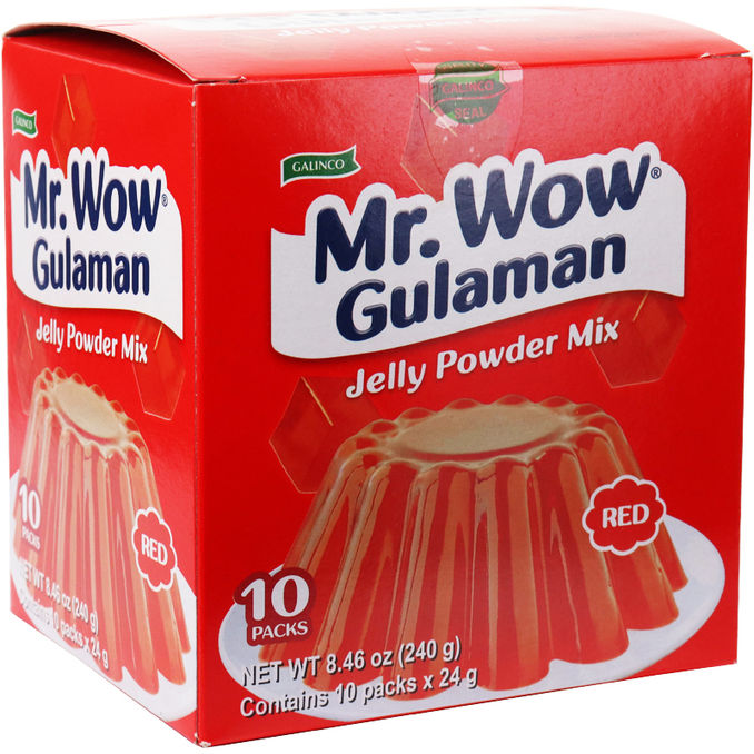 Mr. Wow Wackelpudding Dessertpulver Rot