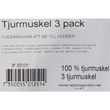 Sjöbogårdens Sjö Bull pizzles tjurmuskel 3 pack 12 cm 3pcs