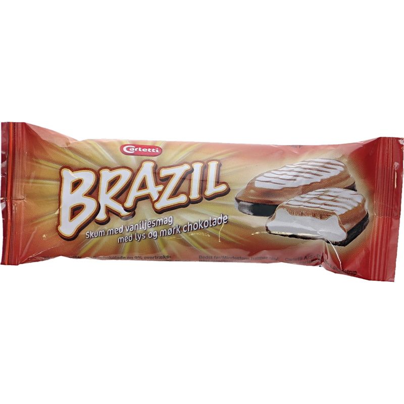 Brazil & Mørk Chokolade m. vanilje, 35g fra Carletti | Motatos