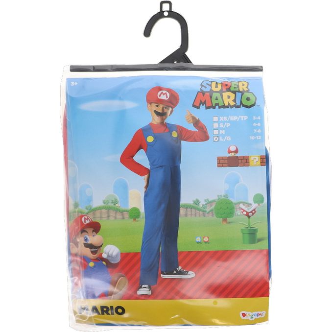 JAKKS Pacific Utklädning Mario 10-12 år