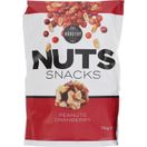 Nordthy - Nordthy Nuts Snacks Peanuts Cranberry 75g