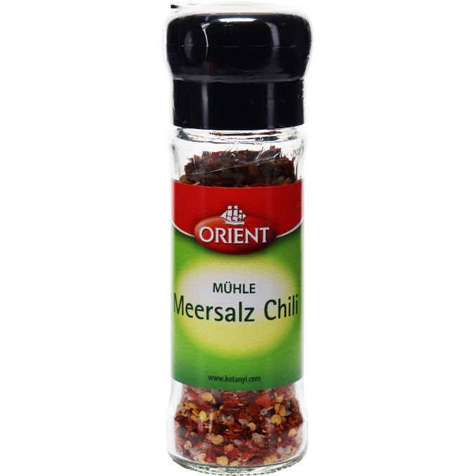 Orient Mühle Meersalz Chili