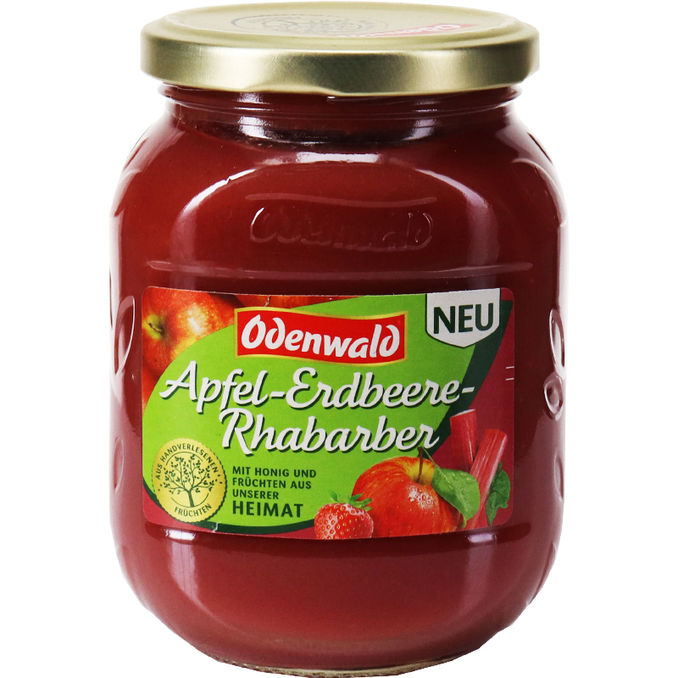 Odenwald Fruchtmus Apfel-Erdbeere-Rhabarber