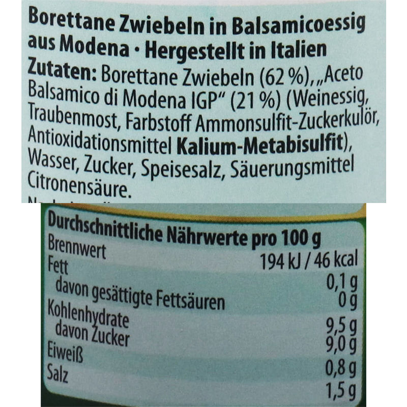 Zwiebeln Borettane, 180g Von Kattus | Motatos