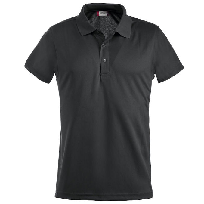 CLIQUE Polo Herre Sort Small