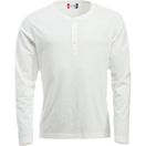 CLIQUE - T-shirt Langærmet Herre Hvid Large