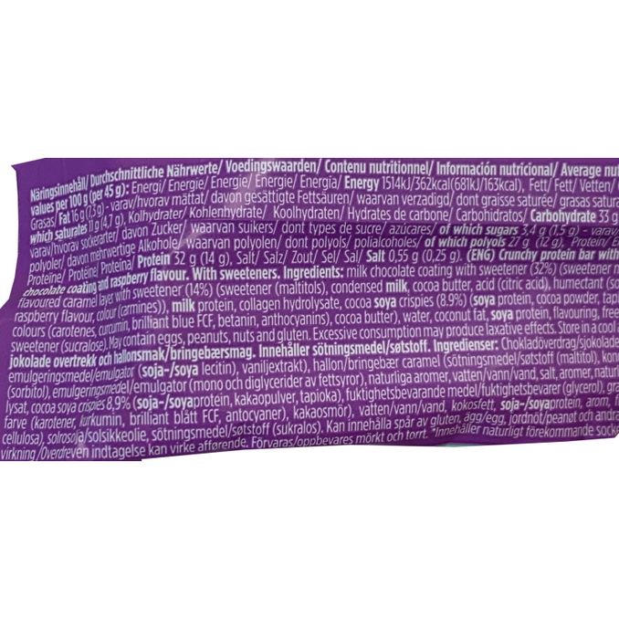 24pak Birthday Cake Proteinbarer, 24 x 45 g fra ProBrands Motatos