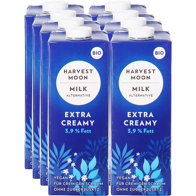 Harvest Moon BIO Milk Alternative Extra Creamy, 8er Pack