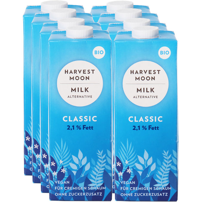 Harvest Moon BIO Milk Alternative Classic, 8er Pack