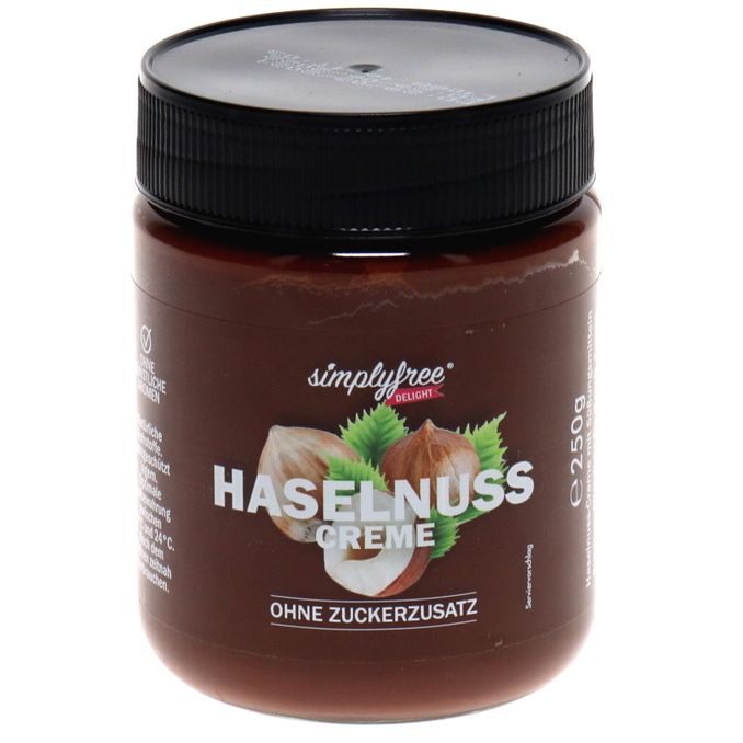 simplyfree Haselnuss Creme