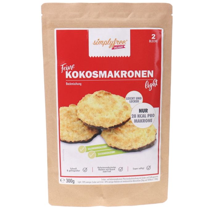 simplyfree Backmischung Kokosmakronen light