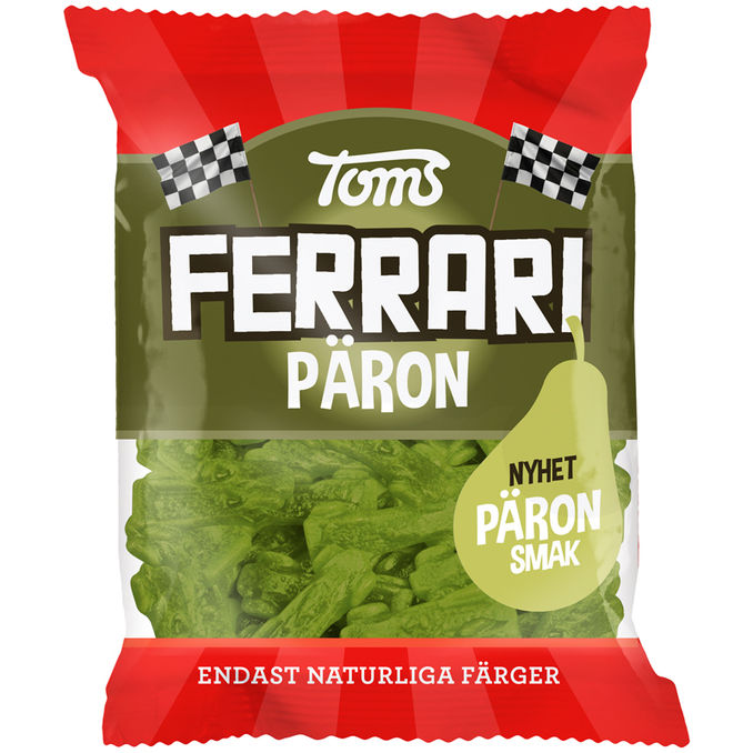 Toms Ferraribilar Päronsmak