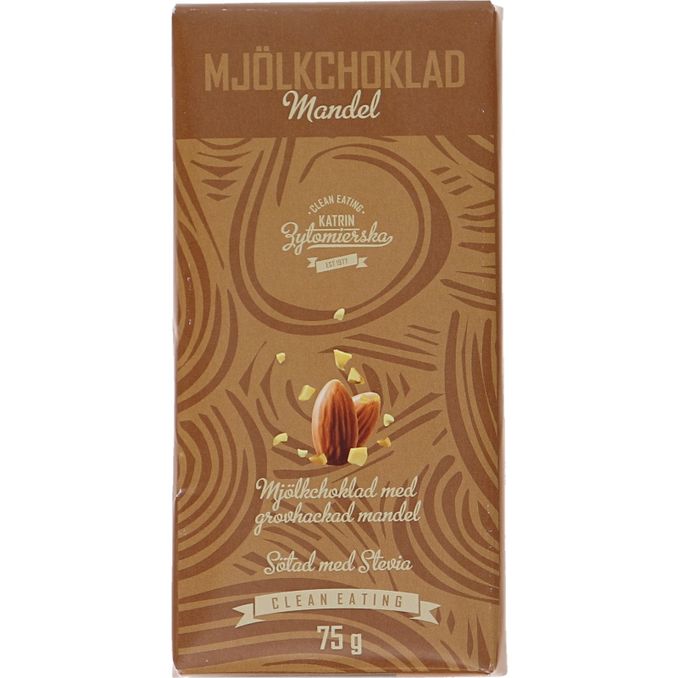 Clean Eating Mjölkchoklad mandel 