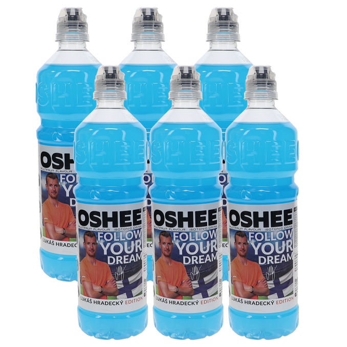 Oshee Isotonic Multifruit Urheilujuomat 6kpl