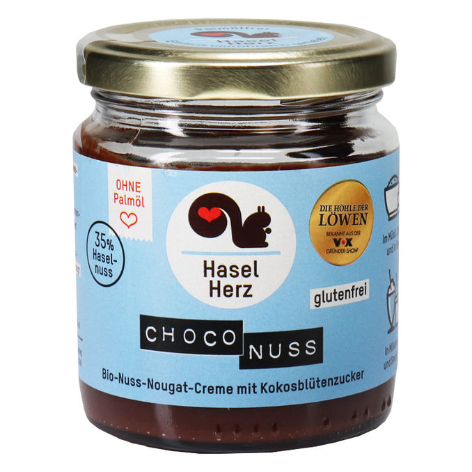 Haselherz BIO Nuss-Nougat-Creme