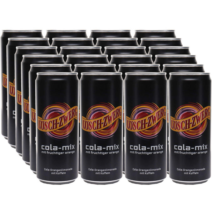 Lösch-Zwerg Cola-Mix, 24er Pack (EINWEG) zzgl. Pfand