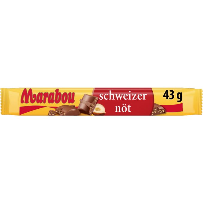 Marabou Schweizernöt Mjölkchoklad Rulle