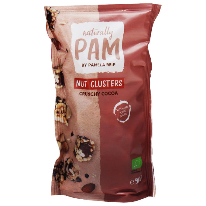 BIO Nut Clusters Crunchy Cocoa, 90g von Naturally Pam Motatos