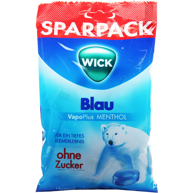 WICK Hustenbonbons Vapo Plus Menthol, zuckerfrei