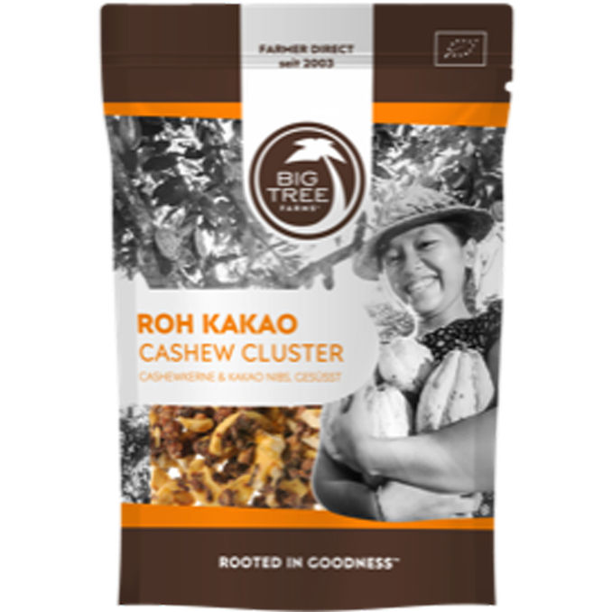 Big Tree Farms BIO Rohkakao Cashew Cluster