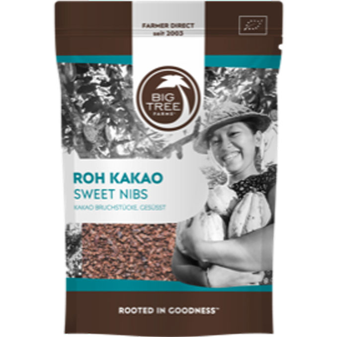 Big Tree Farms BIO Rohkakao Sweet Nibs